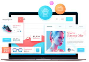 Diseño de paginas web de comercio, contactos